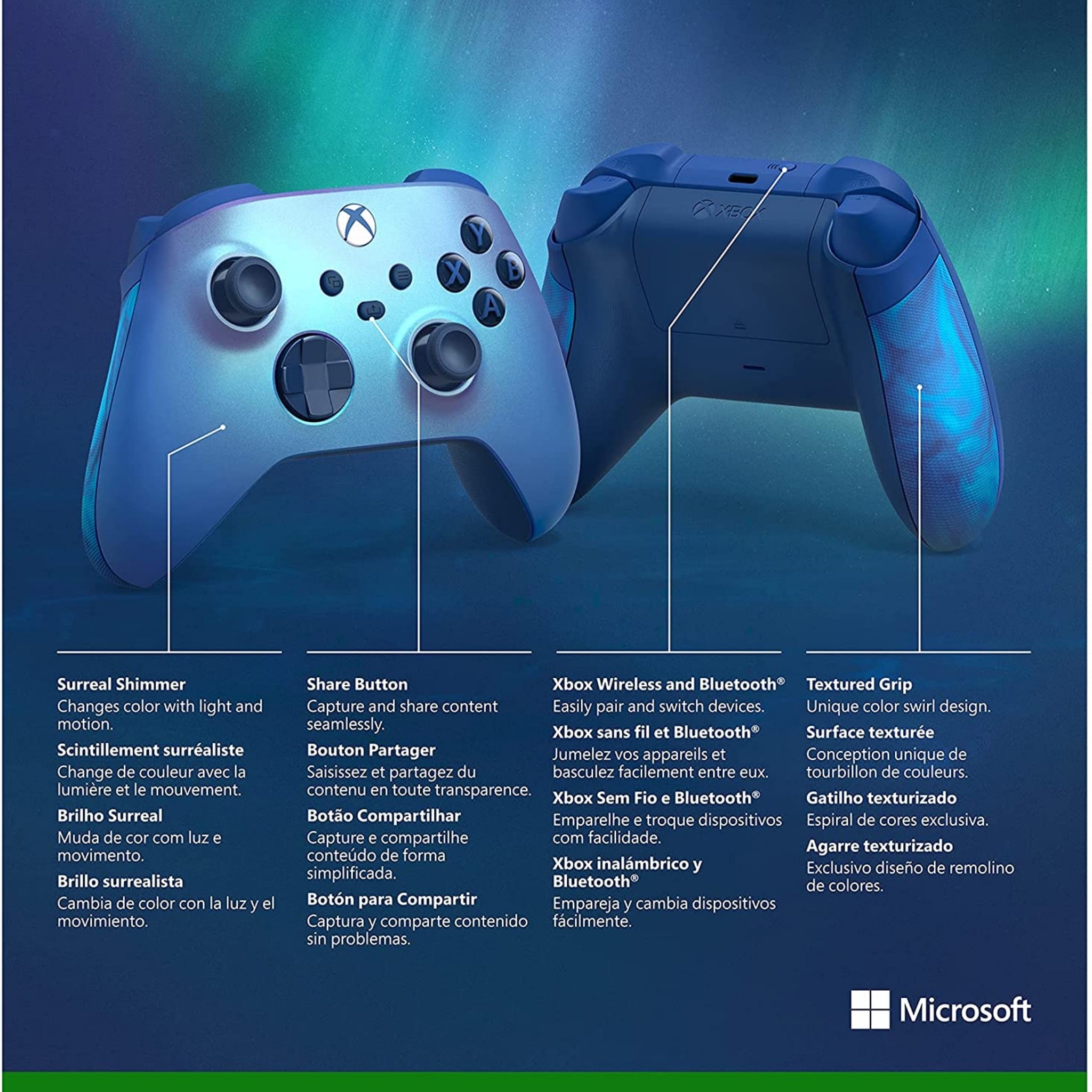 Xbox Wireless Controller - Aqua Shift Special Edition Accessory