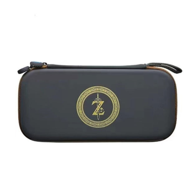 3D Pattern Deluxe Hard Protective Carrying Bag for Nintendo Switch - Zelda Black