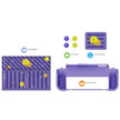  Protective Kit For Nintendo Switch Oled - Splatoon 3 Edition