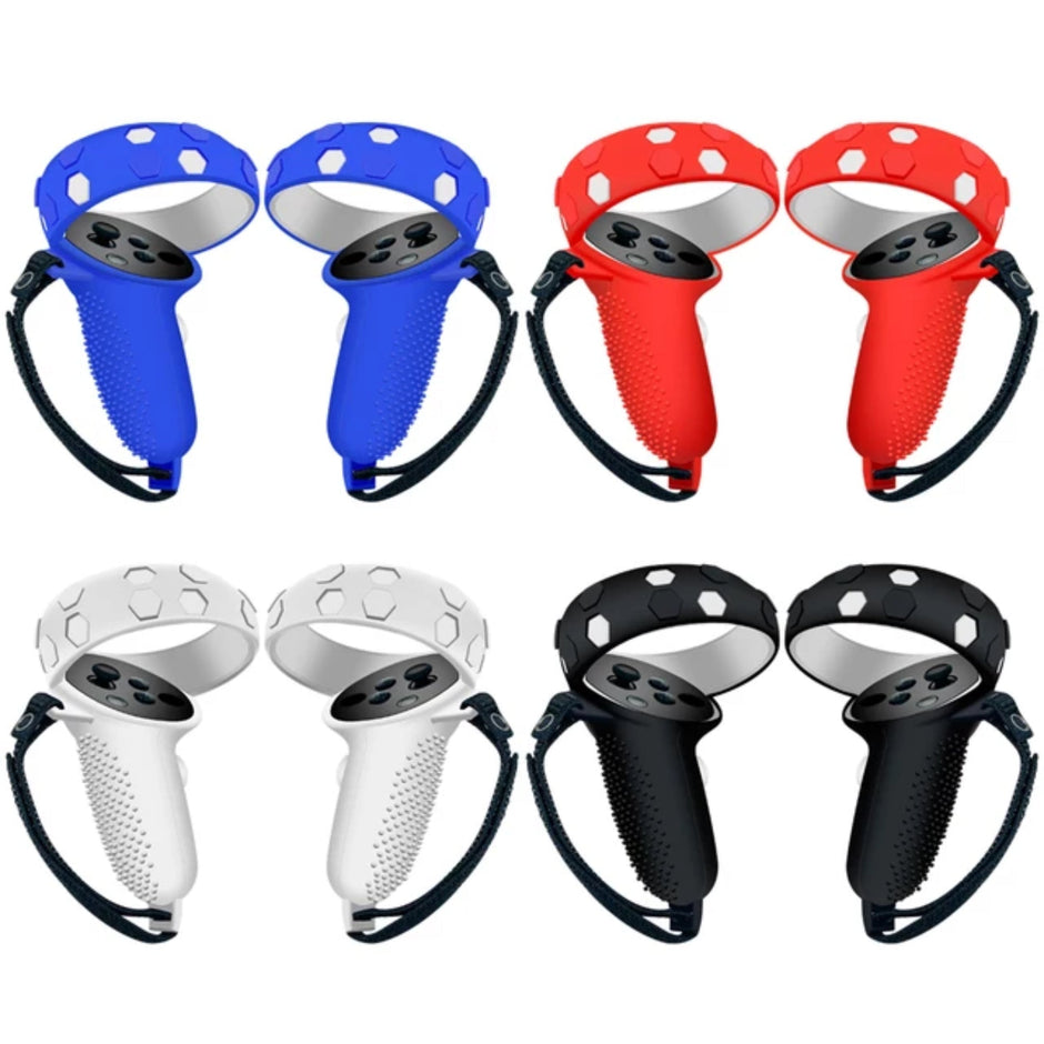Controller Grip Cover with Handle for Meta Quest 2