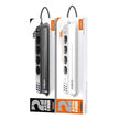 Moxom MX-ST05 Safety power strip with 4 Sockets & 8 USB Ports(6x USB, 2x USB Type-C)