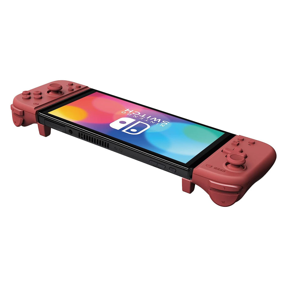 Hori Split Pad Compact Handheld Controller for Nintendo Switch & Nintendo Switch Oled - Apricot Red