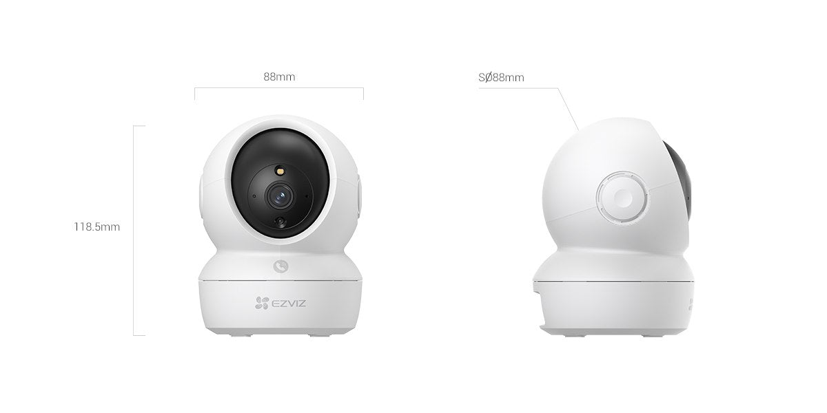 EZVIZ H6c Pro Smart Ai indoor camera with full color night vision