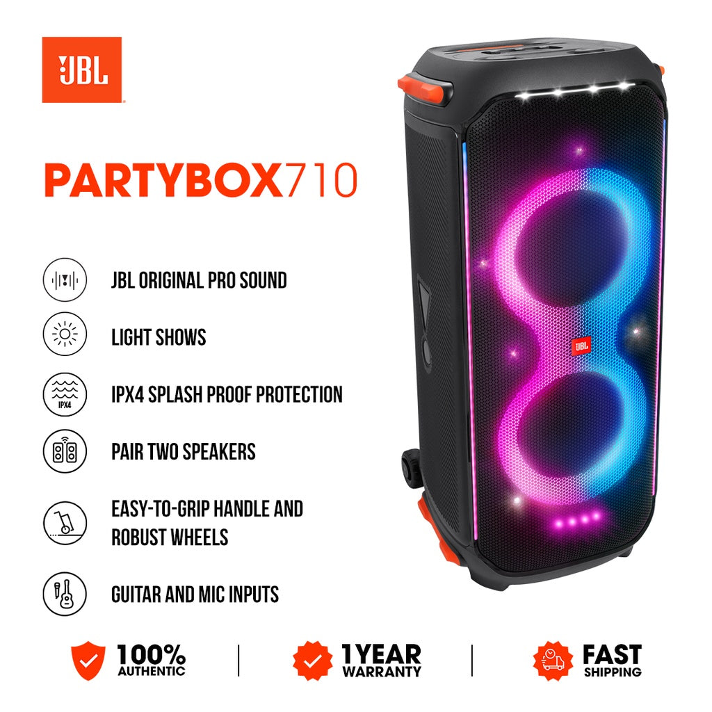 JBL Partybox 710 , 800 Watts real RMS (Original)