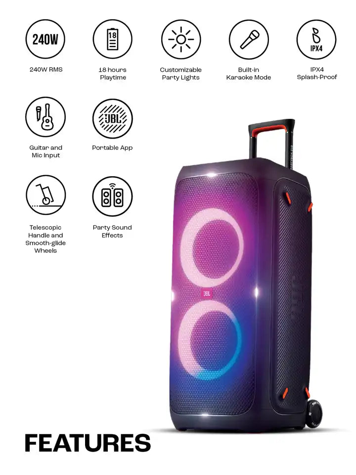 JBL PartyBox 310 , Powerful JBL Pro Sound (Original)