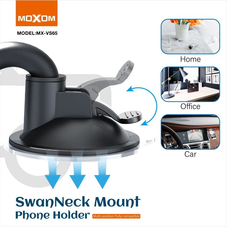 MOXOM Swan Neck Mount for Car Windscreen