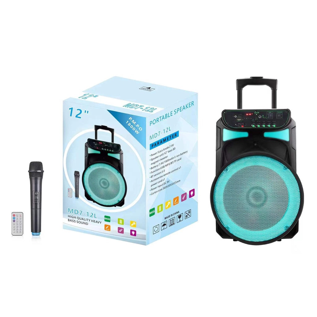 Portable Trolley Speaker MD7-12L