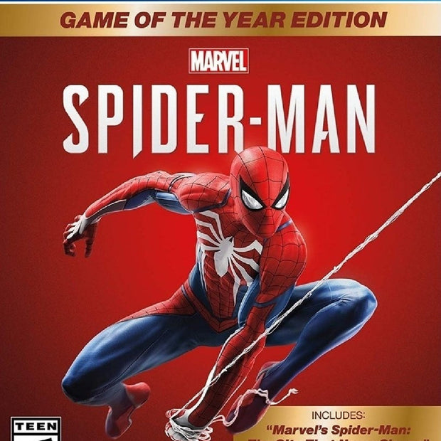 Marvel's Spider-Man gane of the year edition ps4
