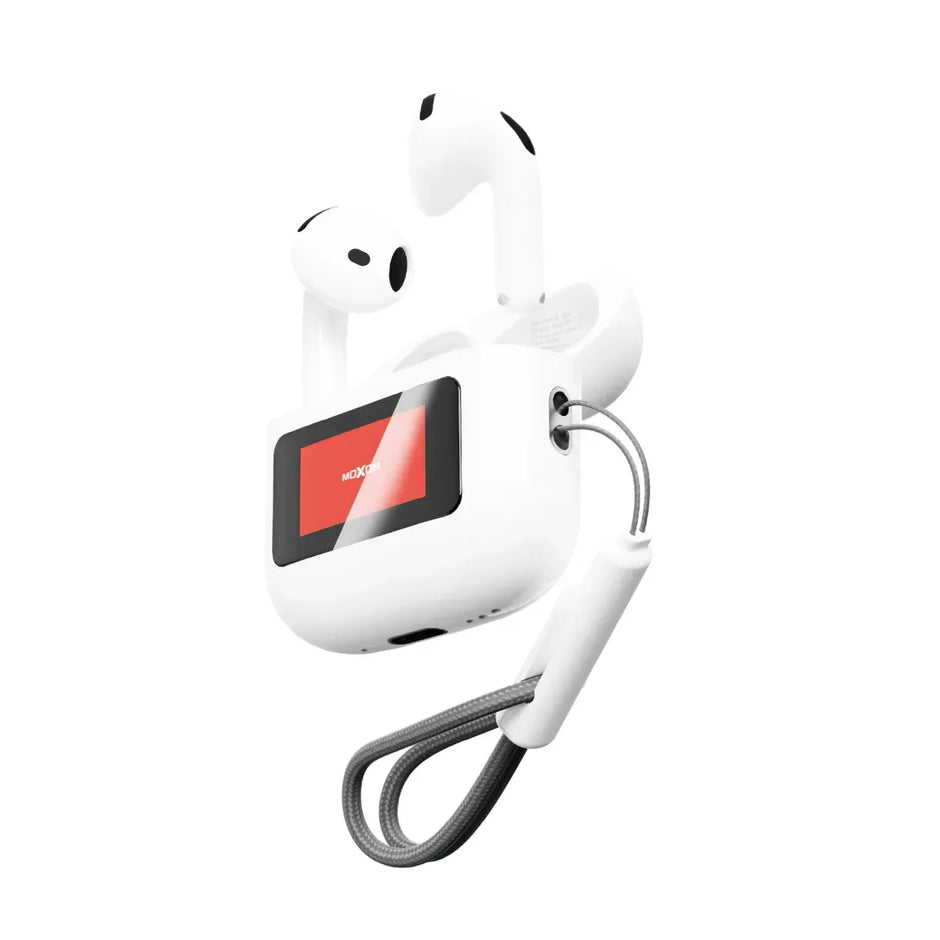 Moxom MX-TW79 ANC Earbuds With Digital Touch Screen