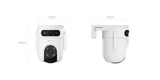 EZVIZ H9C Smart Ai outdoor camera full color night vision QHD 5mpx resolution