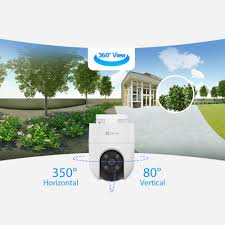 EZVIZ H8c outdoor Wi-Fi smart Ai security camera with QHD resolution ansd full night color vision