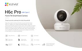 EZVIZ H6c Pro Smart Ai indoor camera with full color night vision
