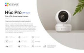 EZVIZ H6c Pro Smart Ai indoor camera with full color night vision
