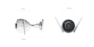 EZVIZ H3 3K Outdoor WiFi Security Camera | Two-Way Audio, Smart AI Person/Vehicle Notifications