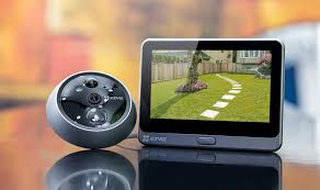 EZVIZ DP2C wire-free smart peephole doorbell and camera