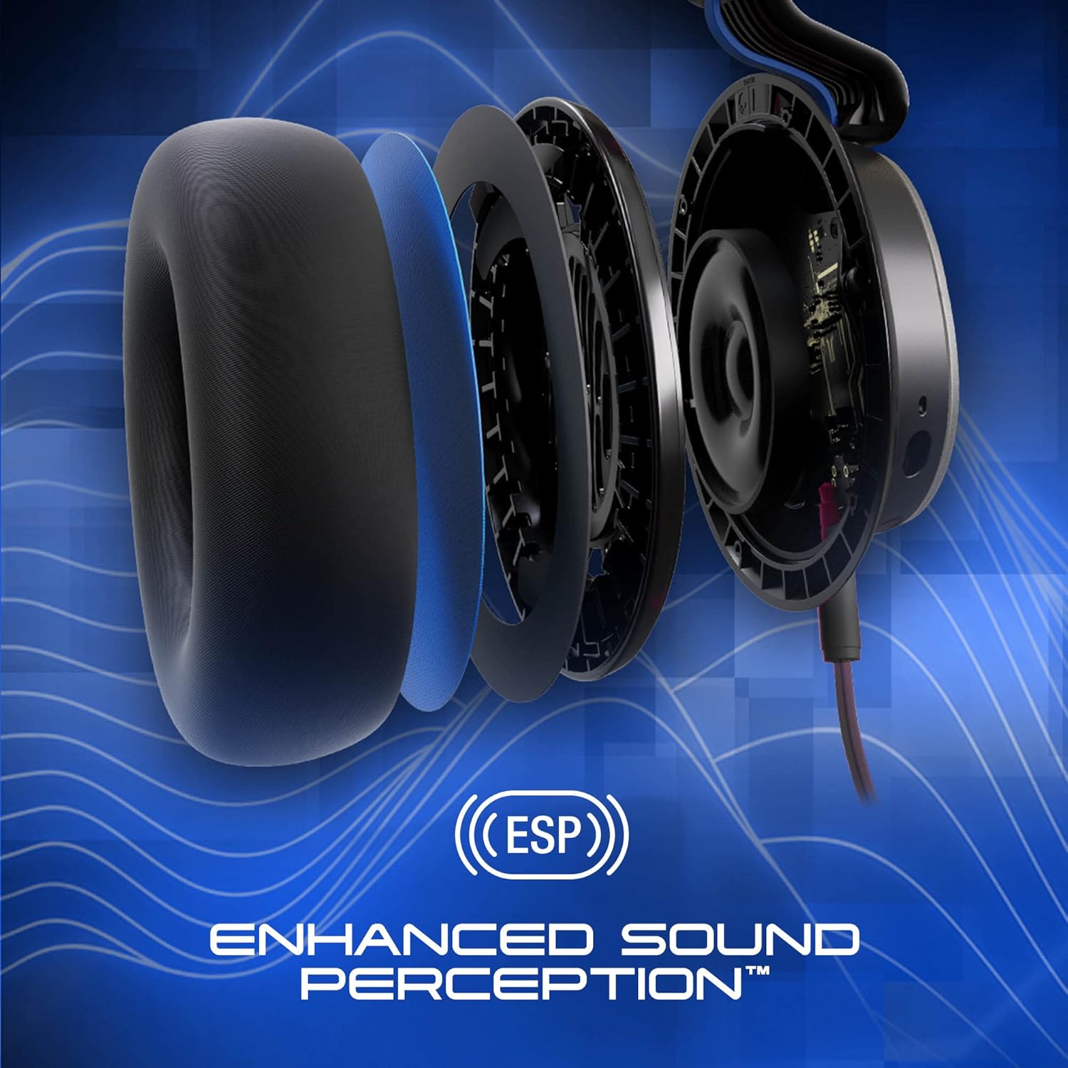 Skullcandy SLYR Pro Wired Multi-Platform Gaming Headset with Microphone - Blue DigiHype