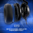 Skullcandy SLYR Pro Wired Multi-Platform Gaming Headset with Microphone - Blue DigiHype