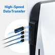 DOBE 1-TO-4 USB HUB FOR PS5