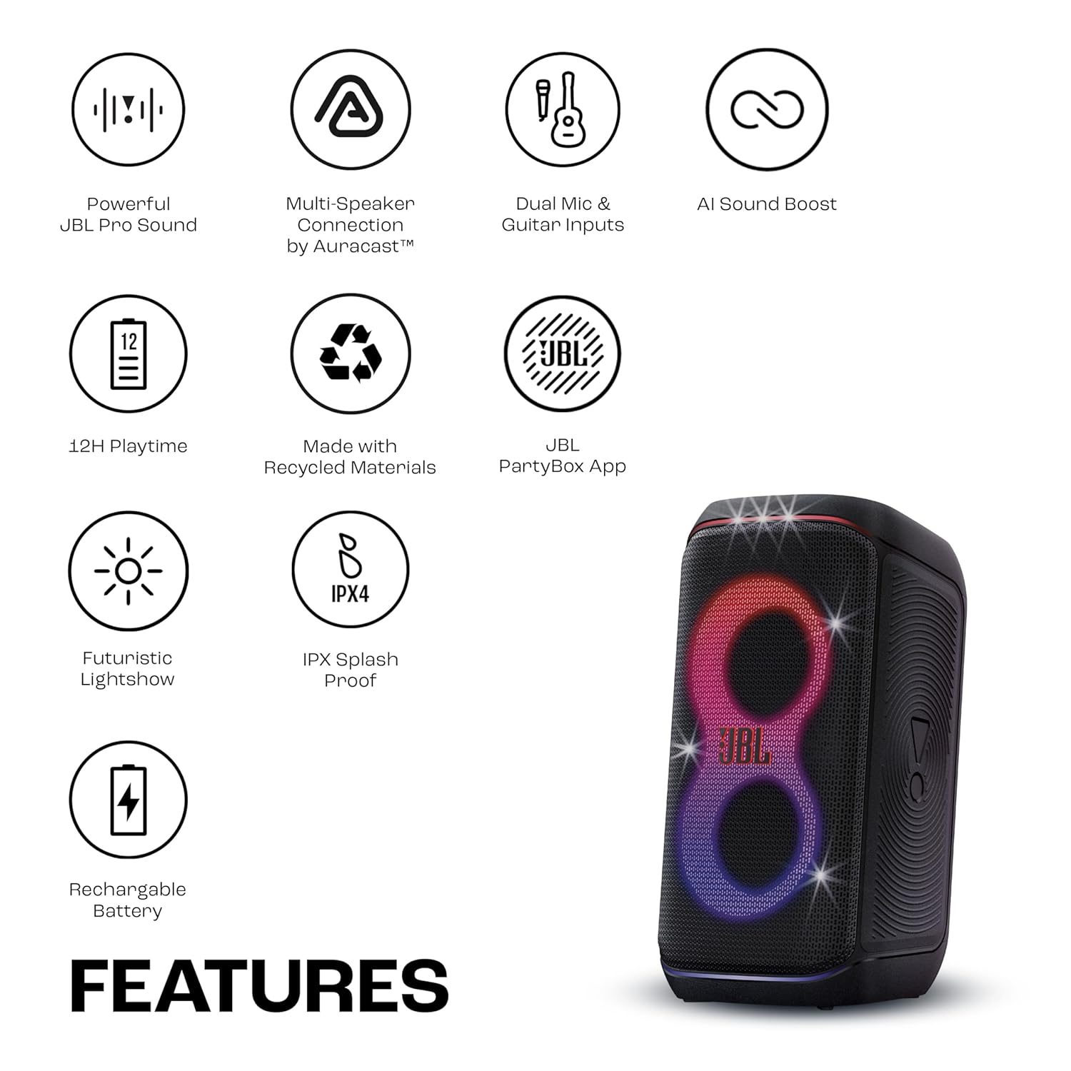 JBL PartyBox club 120  (original)