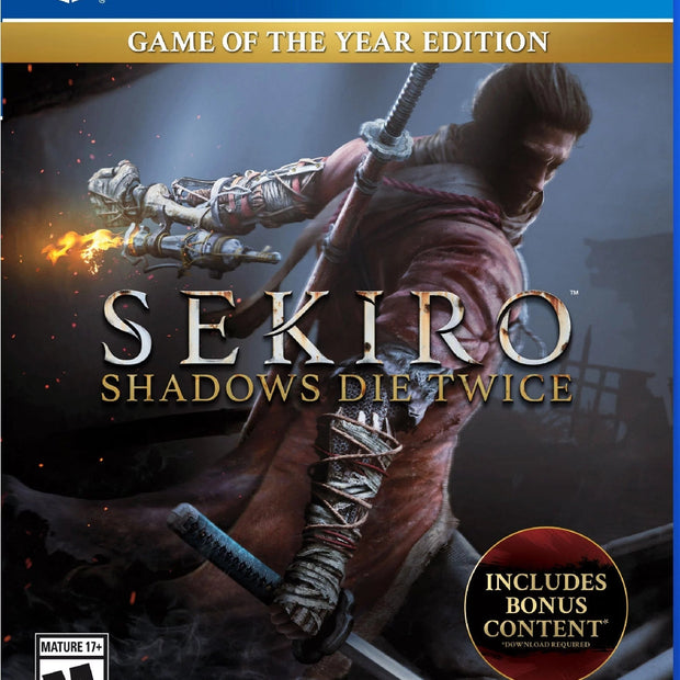 Ps4 Sekiro Shadows Die Twice Game Of The Year Edtion - Playstation 4