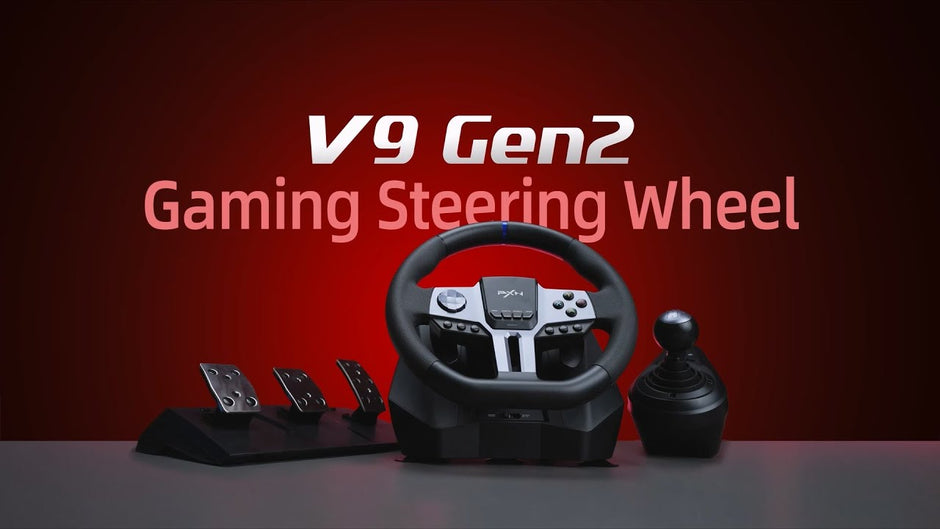 PXN V9 Gen2 racing wheel with Shifter, for Playstation, Xbox, PC, Nintendo