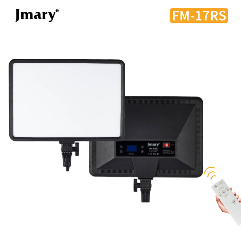 JMARY FM-17RS 17-inch Touch Control Dimmable LED Panel Light with MT-75 Tripod