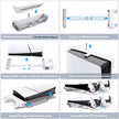 Horizontal Cooling Stand and Charging Station for PS5 Pro, & PS5 Slim Disc/Digital Edition