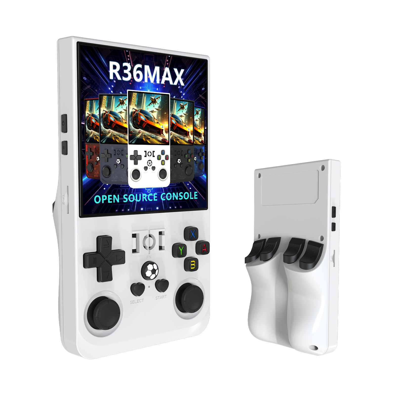 2026 R36 Max 4inch IPS 21000+ Games Video Handheld Game Players 4000mAh OS Linux System Hand Retro Game Console