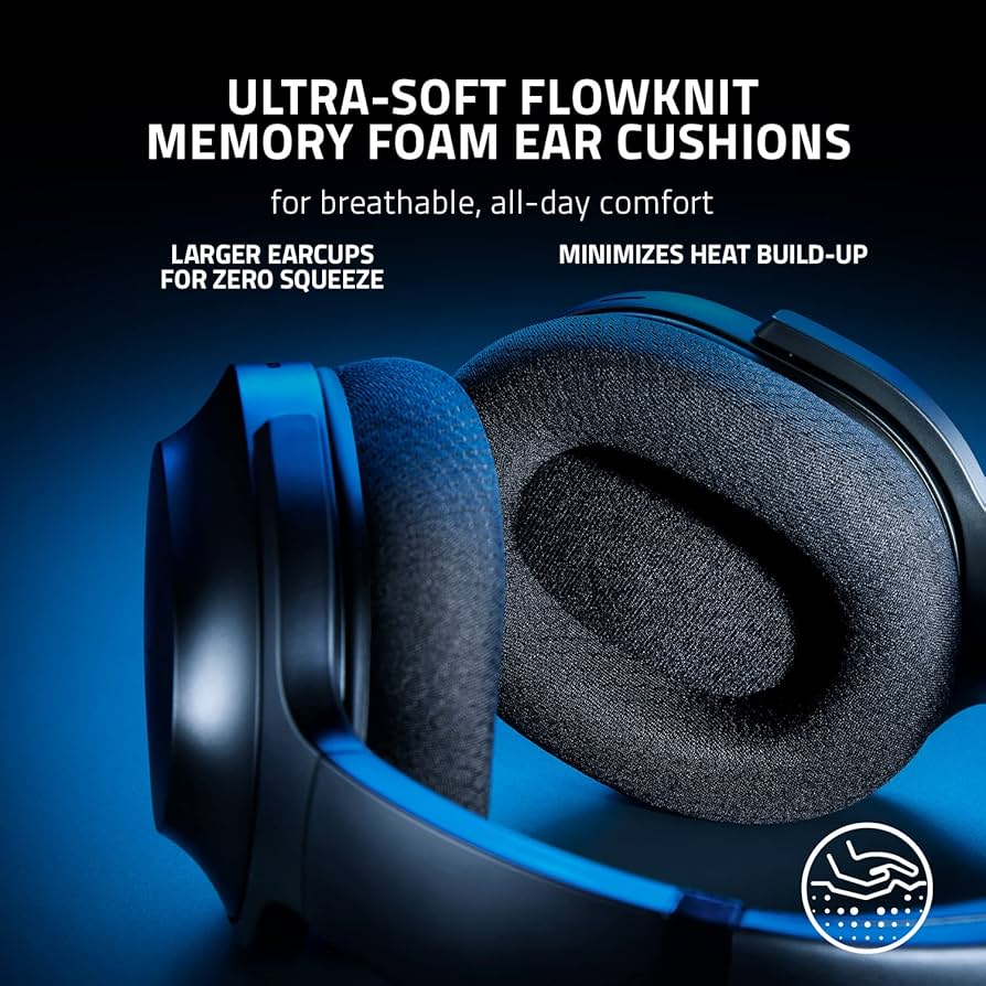 Razer Barracuda 2.4GHz Wireless + Bluetooth  Gaming Headset For Mobile, PC, PlayStation, Switch 2, Android, iOS