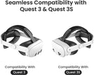 Kiwi Design K4 Comfort Head Strap For Meta Quest 3/3s