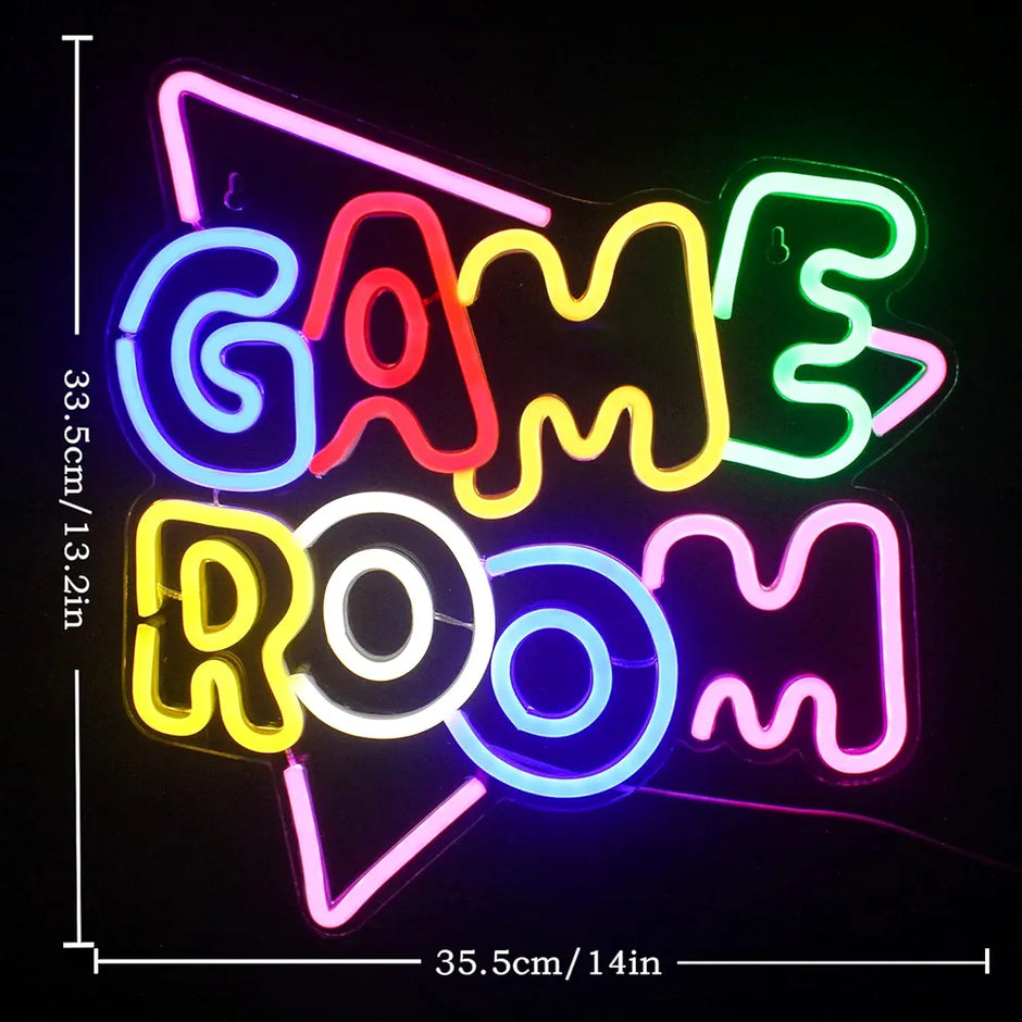 LED Light Neon Sign For Wall Decor
35×32 cm - Game Room