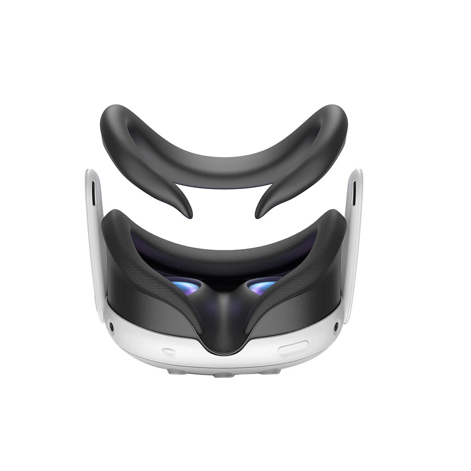 KIWI design F3 Silicone Facial Interface, Sweatproof VR Face Cover Compatible with Meta Quest 3 Only