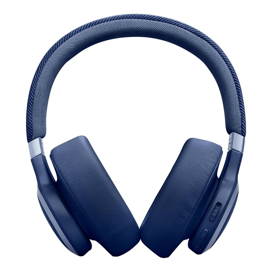JBL LIVE 770 NC Wireless Over-Ear Headphones – Adaptive Noise Cancelling, 70H Battery, Smart Ambient & Bluetooth 5.3 - Blue