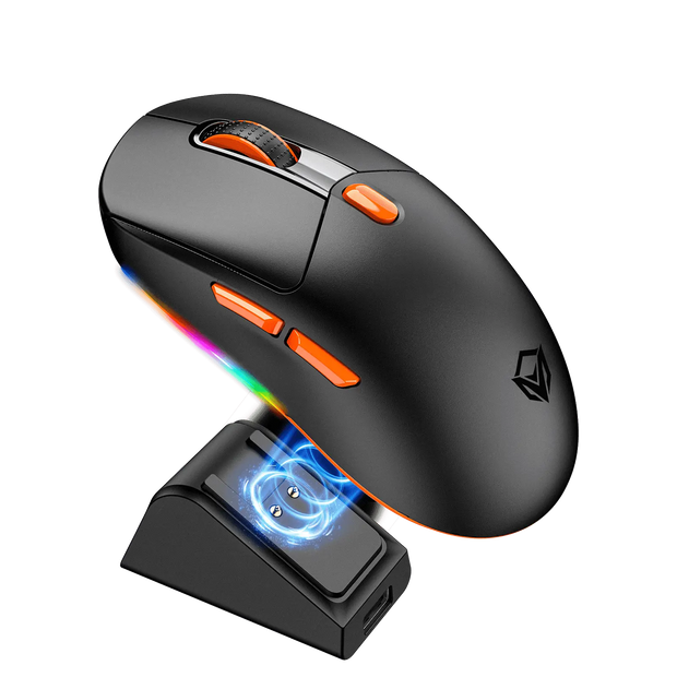 Meetion GW38 Wireless Tri-Mode Mouse with Magnetic Charging Dock