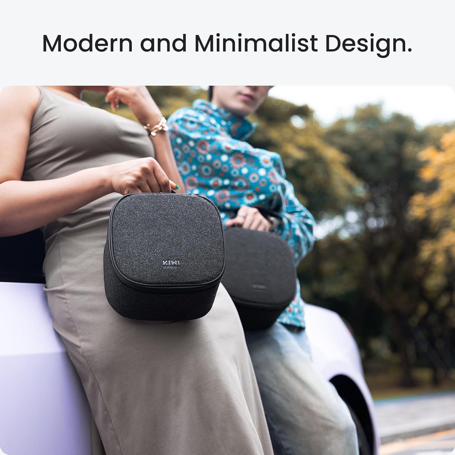 KIWI design P4 Carrying Case Compatible with Meta Quest 3S/3/2/Vision Pro Original Strap and Touch Controllers Accessories, Ideal for Travel and Home Storage