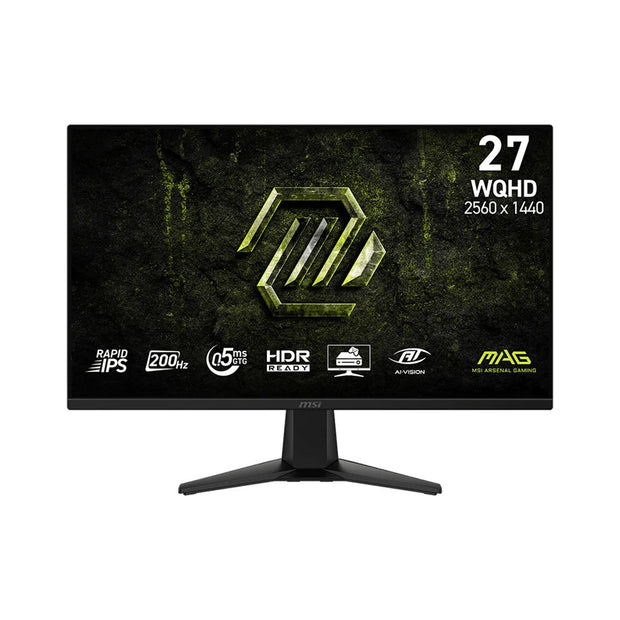 MSI MAG 275QF E20 27" WQHD (2560x1440) 200Hz 0.5ms GTG Rapid IPS Gaming Monitor with Tilt Adjustment