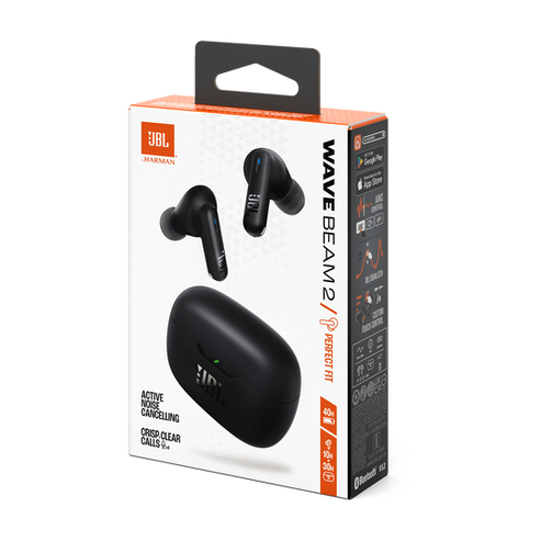 JBL Wave Beam 2 Earbuds – Wireless Earbuds With ANC