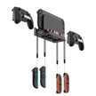 DOBE TNS-31113 Wall Mount Bracket for Nintendo Switch 2 / Switch / OLED Game Controller Hanger with Game Card Storage