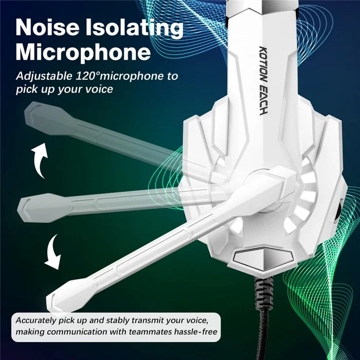 Kotion Each G9000 Gaming Headset - White