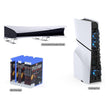 DOBE  3 in1 Kit comes with PS5 SLIM Horizontal Stand, Intelligent Cooling Fan & Game CD Case Organizer for PS5 Slim - TP5-35129