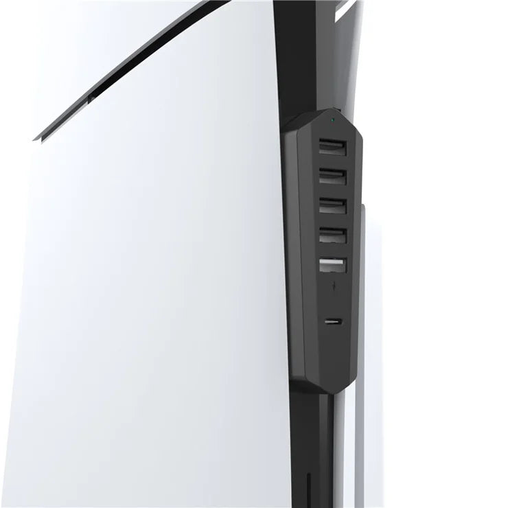 Ipega High Speed 6 Port USB Expansion Hub For PS5 Slim & PS5 Pro