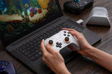 8BitDo Ultimate 2 Wireless Controller with Charging Dock for Nintendo Switch/Nintendo Switch 2 & Windows PC, with TMR Joysticks, Switchable Hall Effect/Tactile Triggers, Vibration and Motion Control