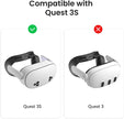KIWI design V4 Facial Interface Face Pads Compatible Meta Quest 3S Only - (2pcs)