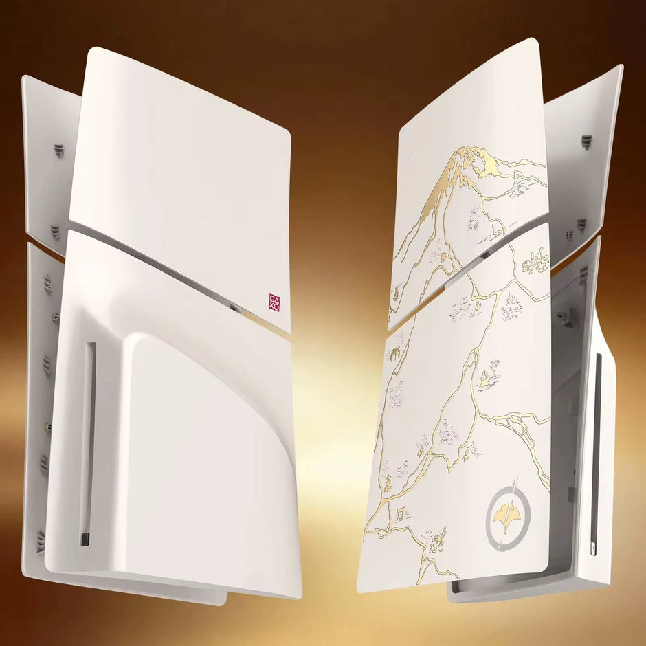 PS5 Slim Disc Edition Faceplate -  Ghost of Yotei Edition