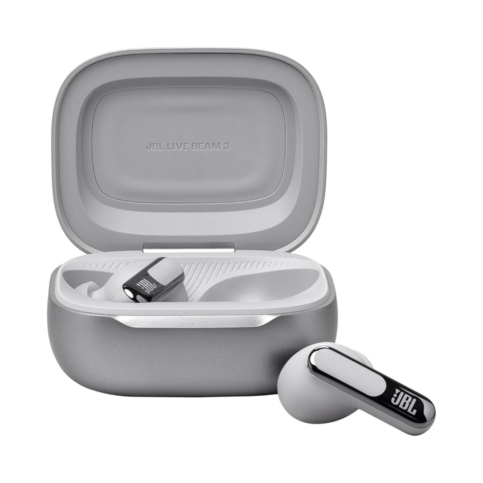 JBL Live Beam 3 - True wireless noise-cancelling stick-closed earbuds