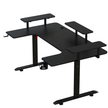 U8  U-Shaped RGB 160cm Gaming Desk with Cup & Headset Holder