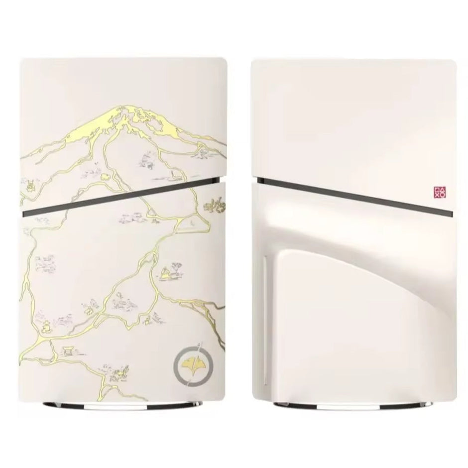 PS5 Slim Disc Edition Faceplate -  Ghost of Yotei Edition
