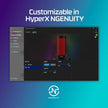 HyperX QuadCast 2 – USB Microphone for Gaming, Streaming and Podcasting, with On-Board Controls, LED Lighting, Removable Shock Mount, PC, Mac, PS5, PS4, USB-C - Black