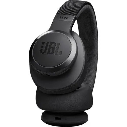 JBL LIVE 770 NC Wireless Over-Ear Headphones – Adaptive Noise Cancelling, 70H Battery, Smart Ambient & Bluetooth 5.3 - Blue