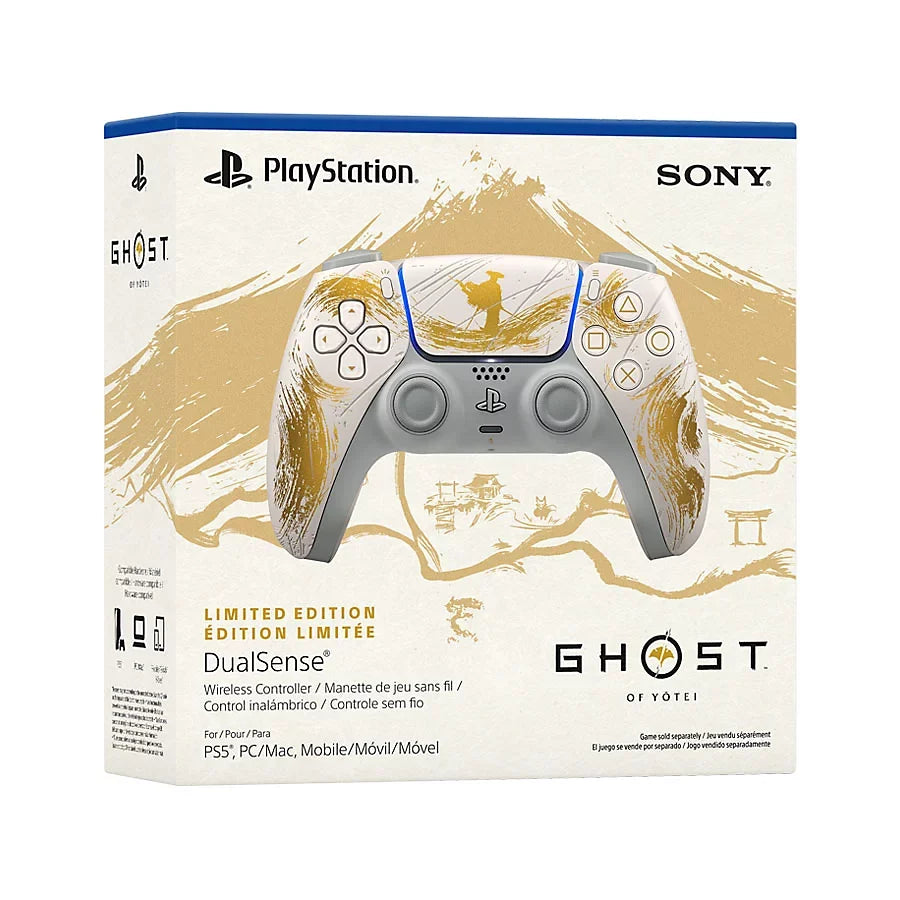 PlayStation 5 DualSense Wireless Controller - Ghost of Yotei Gold Limited Edition